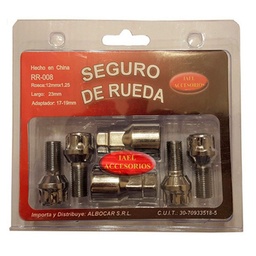 Bulon Seguridad Albocar 4un C/ 2 Adap R8