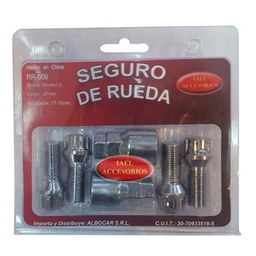 Bulon Seguridad Albocar 4un C/ 2 Adap R9