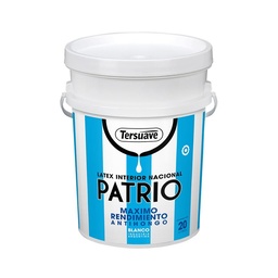 Látex Interior Patrio Tersuave Blanco 20lts