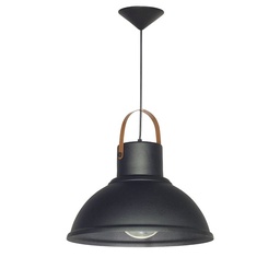 Colgante Vais E27 1l Industrial Negro