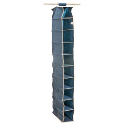 Organizador Colgante 10 Estantes Azul