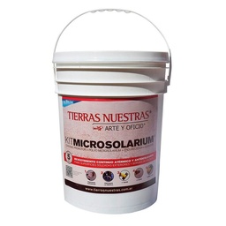 Kit Revestimiento Atermico Microsolarium 20 kg Tierras Nuestras