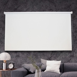 Cortina Enrollable Black Out 80x165 cm Blanco Dina