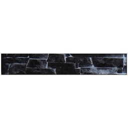 Guarda Piedra Negro 5X30cm