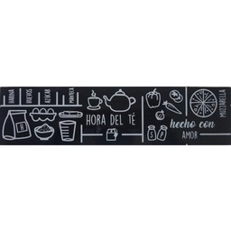 Guarda Cocina Negro Bco