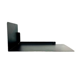 Estante Metal Esmaltado Izquierdo Negro Eurotecno