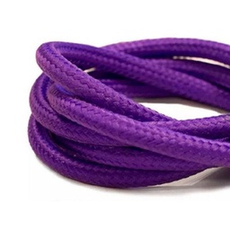 Cable Textil x 5 mts Violeta