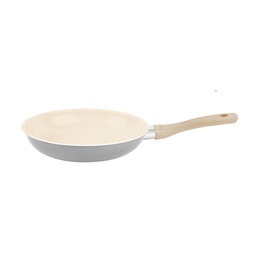 Sartén de Aluminio con Antiadherente Crema 22 cm