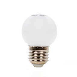 Led Mini Bulbo E27 1W Cálido Blanco