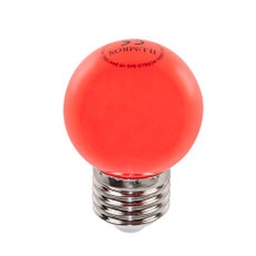 Led Mini Bulbo E27 1W Spotsline Rojo