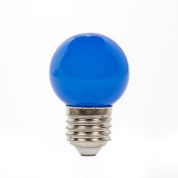 Led Mini Bulbo E27 1W Spotsline Azul