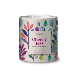 Vela Cherry Fizz en Lata Organic Spa