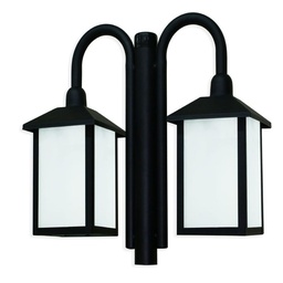 Farola Exterior Hierro Rectangular 2 Luces E27 Ferrolux