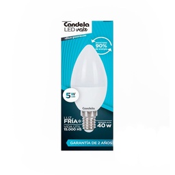 Led Vela 5W Fria E14