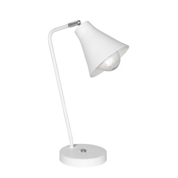 Lamp Escritorio Campo 1l E27 Bco Txt