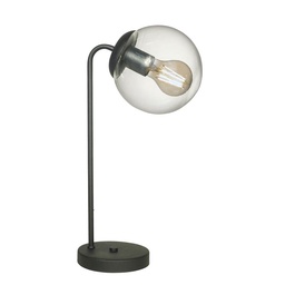 Lamp Escritorio Valu 1l E27 Negro Txt