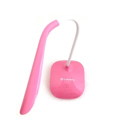 Lampara Escritorio Led Liner 3 Intens + Usb Rosa