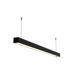 Colg. Line C/tubo Led 18W Negro