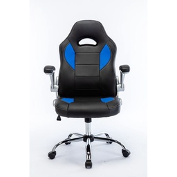 Sillon Gamer Pro 58X50x120 cm Negro/azul