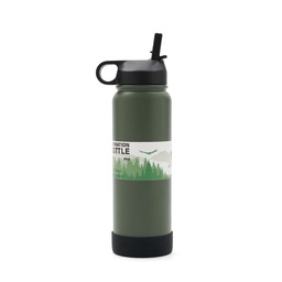 Botella Verde Militar 750 ml Hydra Go