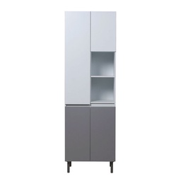 Despensero Livorno Cuatro Patas Gris Polar 60 cm Ricchezze