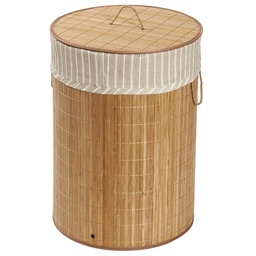 Canasto Bamboo Redondo Natural 40x60 cm Suka