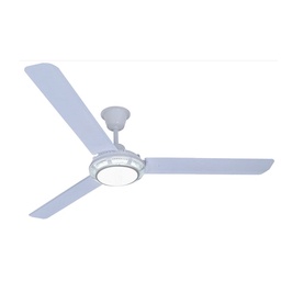 Ventilador Techo 56" Aspas Metal Led Blanco Lusqtoff