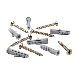 Taco Tel Ppp Tope 6mm 6 + Tornillo Mbl