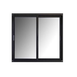 Ventana Corrediza Dvh Negra Moderna 150x110 Nexo