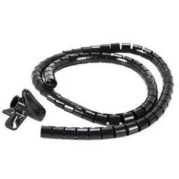 Organizador Cables Espiral Blk 25Mmx1.5