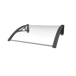 Alero 70x120 cm Policarbonato Transparente Baldara