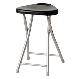 Banquito Plegable con Asa 45X30x29 Negro