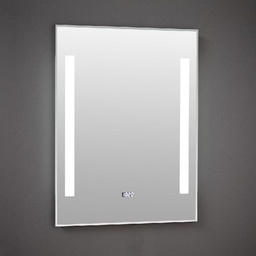Espejo Led Lateral con Reloj 60x80 cm Vessanti