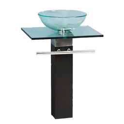 Vanitory de Vidrio Pedestal 60X45x86 cm Vessanti