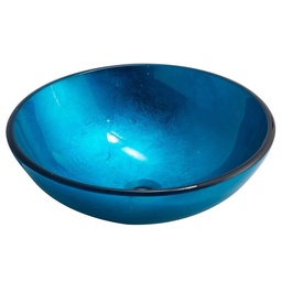 Lavamanos Shine Blue 42 cm Vessanti