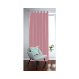 Cortina Sunout Lisa 140x230 cm Velvet Rosa Cotidiana