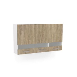 Mueble Superior 3 Puertas Carvalho 120C Vessanti