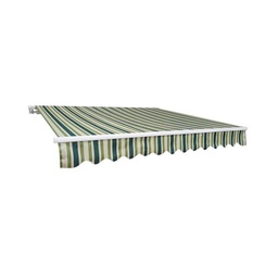 Toldo Verdes/beige 2.7 x 2.4m