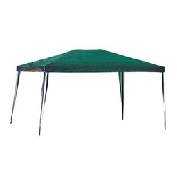 Gazebo Outzen Polyester 3x4 m Verde Blanco