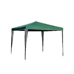 Gazebo Outzen Polyester 3X3x2.5 m Verde - Blanco