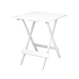 Mesa Outzen Madera Blanco 60x60 cm