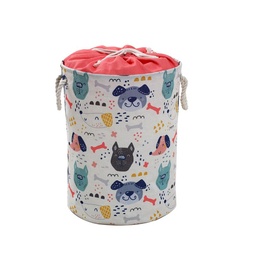 Hamper Canvas Cubierto Kids Perros