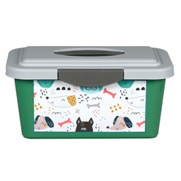 Caja Plastica Kids 6lt Perros