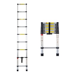 Escalera Telescopica Aluminio 9 Esc