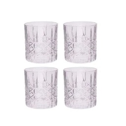 Set 4 Vasos Bajos Royal T