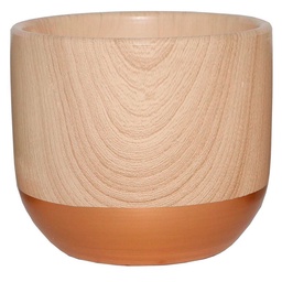 Maceta Cerámica 14 cm Woody Beige Outzen