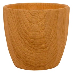 Maceta Outzen Look Madera Natural 12.7 cm