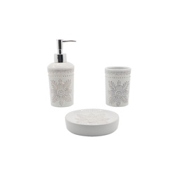 Set Accesorios de Baño Cotidiana Ceramica Boho 3 u