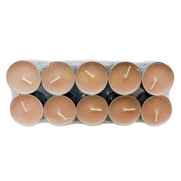 Vela T-light Beige 20 un Cotidiana