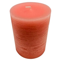 Vela Pilar Coral 9x6,8 cm Cotidiana